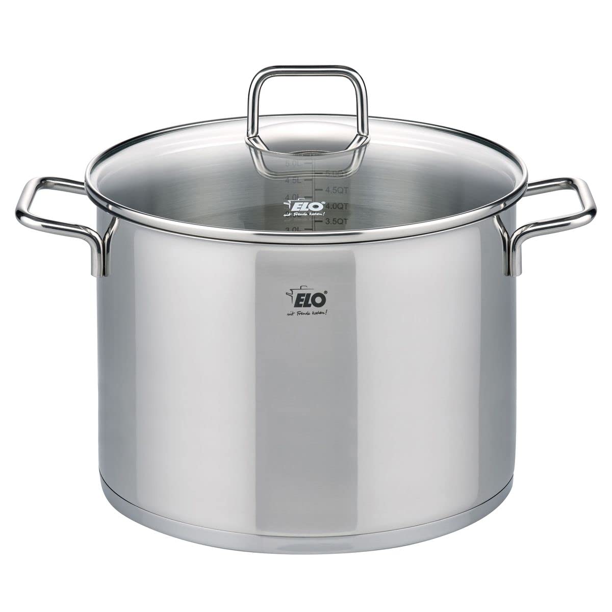 ELO 7244626 Kochtopf aus Edelstahl, Induktion, Kochtopf aus 