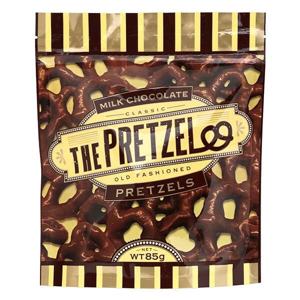 Amazon.co.jp: 【2袋】ザ・プレッツェル ミルクチョコプレッツェル 85g