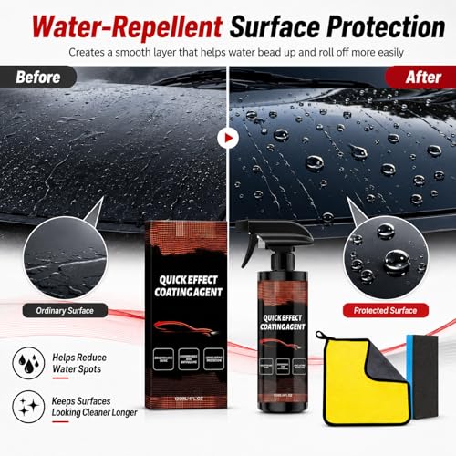 Spray para Coche 3 en 1 Efecto Rápido 120ML 3 Pcs miniatura 4