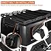 Hooke Road for Jeep JK Roof Rack Cargo Basket for 2007-2018 Jeep Wrangler JK Unlimited 4-Door Hardtop Heavy Duty Steel Luggage Carrier