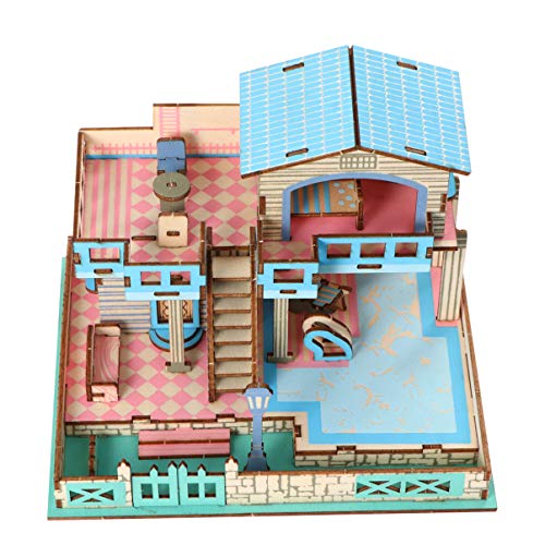 STOBOK Quebra-Cabeça de Madeira 3D Crianças Brinquedo de Aprendizagem Educacional Aniversário Quebra