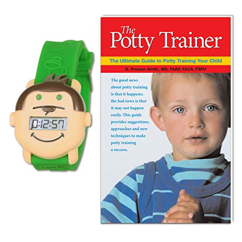 Potty Monkey Watch with The Potty Trainer Book