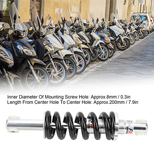 200mm / 7.9in Bicycle Shock Absorbers 500LBS Bike Mountain Rear Suspension Spring Shock Absorber for Shock Absorption of Mountain Bikes Electric Bikes - Image 2
