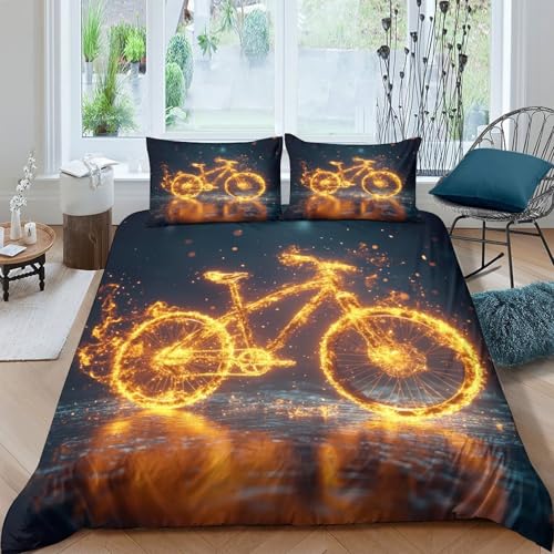 Housse de couette 3D panthère ultra douce et résistante pour lit double