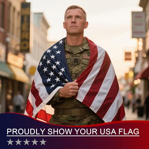 Chillchard 3x5 FT American Flags for Outside Heavy Duty - TearProof US Flag by Chillchard - Used condition - Image 2
