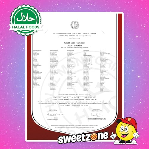 Sweetzone Fizzy Giant Pink and Blue Bottles 805g 70pcs of Tub of Sweets, Retro Sweets, Sweet Box, Halal Sweets for Delightful Moments, Old Fashioned Sweets, Tubs of Sweets for Everyone