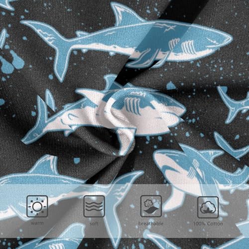 Boys' Exclusive Briefs Toddler Underwear 95% Combed Cotton Boxerbriefs 2T Shark Pattern 0193