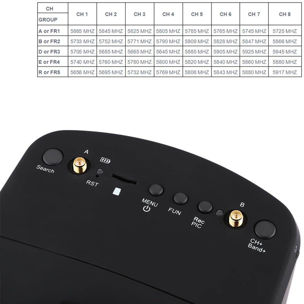 EV800D 5.8G 40CH 5 800X480 Video Headset HD DVR Diversity FPV Gafas + Batería, Apto para Modelo RC, Duraderos, 500394858