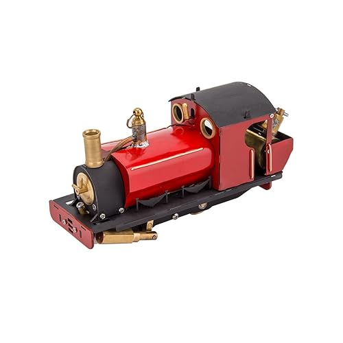 Kit de motor de vapor a escala 150 HO que funciona, modelo de locomotora de vapor en vivo con kit de modelo de motor de vapor oscilante, juego de