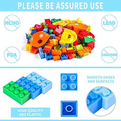 168 Pcs Marble Run Building Blocks Classic Blocks Stem Toy Bricks Set Kids Race Track Compatible Various Track Models With All Major Brands For 3+ Boys Girls Toddler #TOP3