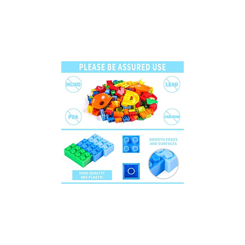 FANELEQU 168 Pcs Mini Marble Run Building Blocks Classic India | Ubuy