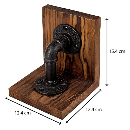 Nacnic Fermalibri decorativi con design a tubo |