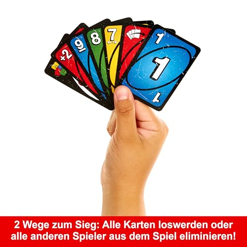 Mattel Games UNO Show ‘Em No Mercy Kartenspiel, 7+, 2-6 Spieler – Ansicht 6