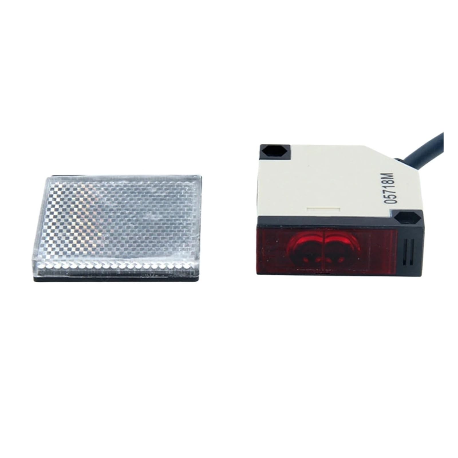 E3JK-R4M1/E3JK-R4M2 Box Shape Feedback Reflection Type Photoelectric Sensor Switch DC/AC Relay Output with 4M Detection Distance(DC 12-24V)