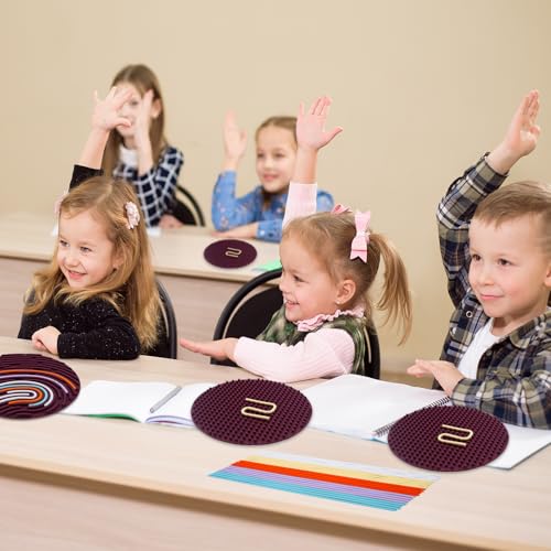 OMJMYY Sensorik Activity Board Sensorik Spielzeug Activity Board Silikon Doppelseitiges Sensorisches Spielzeug mit 20 Silikonschnüre Sensory Fidget Spiel Toys für Kinder 3+ zur ADHD Autismus & Angst