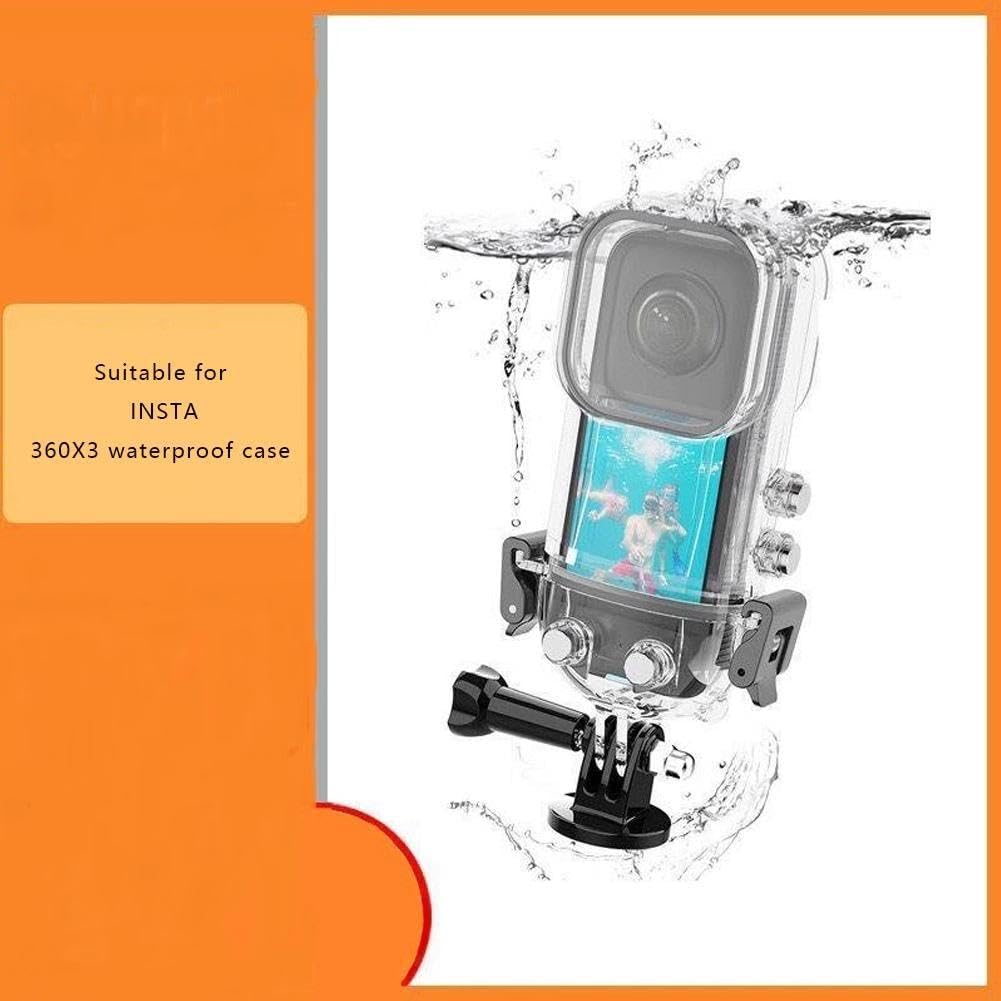 Case Subacqueo Invisibile Per Insta360 X3 | Impermeabile Fino A 50m | Video 360° Ultra Nitidi Sott'Acqua - Foto 8