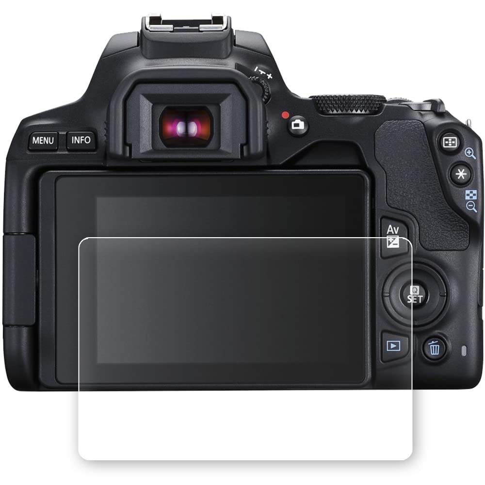 Tough Lee Tempered Glass Screen Guard Protector Compatible for Canon EOS 200D Digital SLR Camera with Full Screen Coverage & Easy Installation Kit; (Pack of 1) (B0B7XT7GM7) Amazon Price History, Amazon Price Tracker