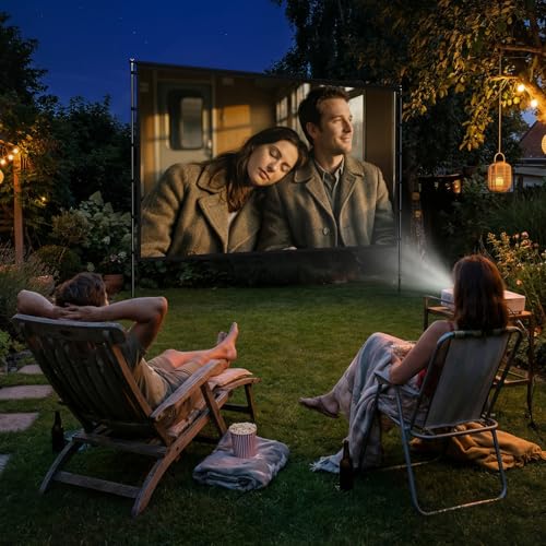 Projector Screen and Stand 120 Inch