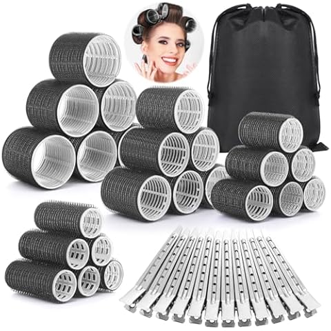 Thrilez 37 PCS Hair Roller Set with Bag Cover