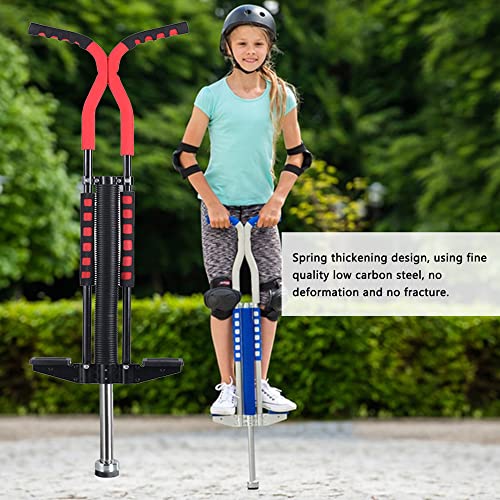Hibcotuo Adultos/crianças Pogo Stick Jumper Palafitas Fly Jumper Air Kicks Boing Musculação ao ar li