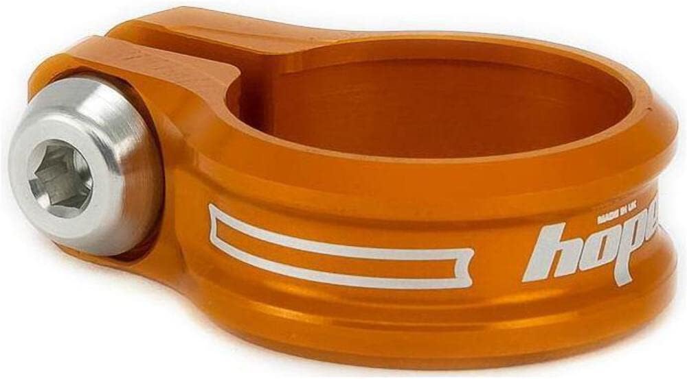 Hope Seat Seatpost Clamp - 34.9mm, Orange