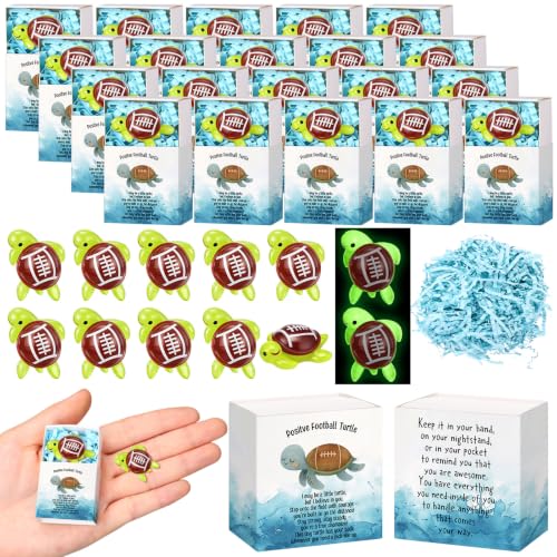 Amyhill 20 Sets Football Gifts Bulk for Team Football Party Supplies