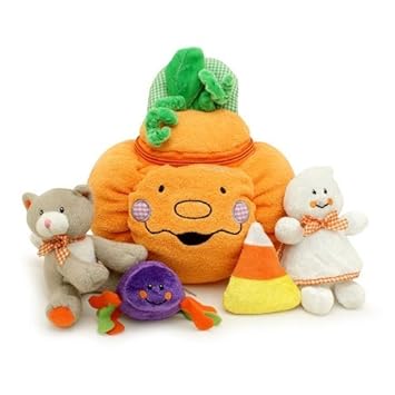 Amazon Com Baby S My First Pumpkin Play Set Halloween Gift Baby Touch And Feel Toys Baby