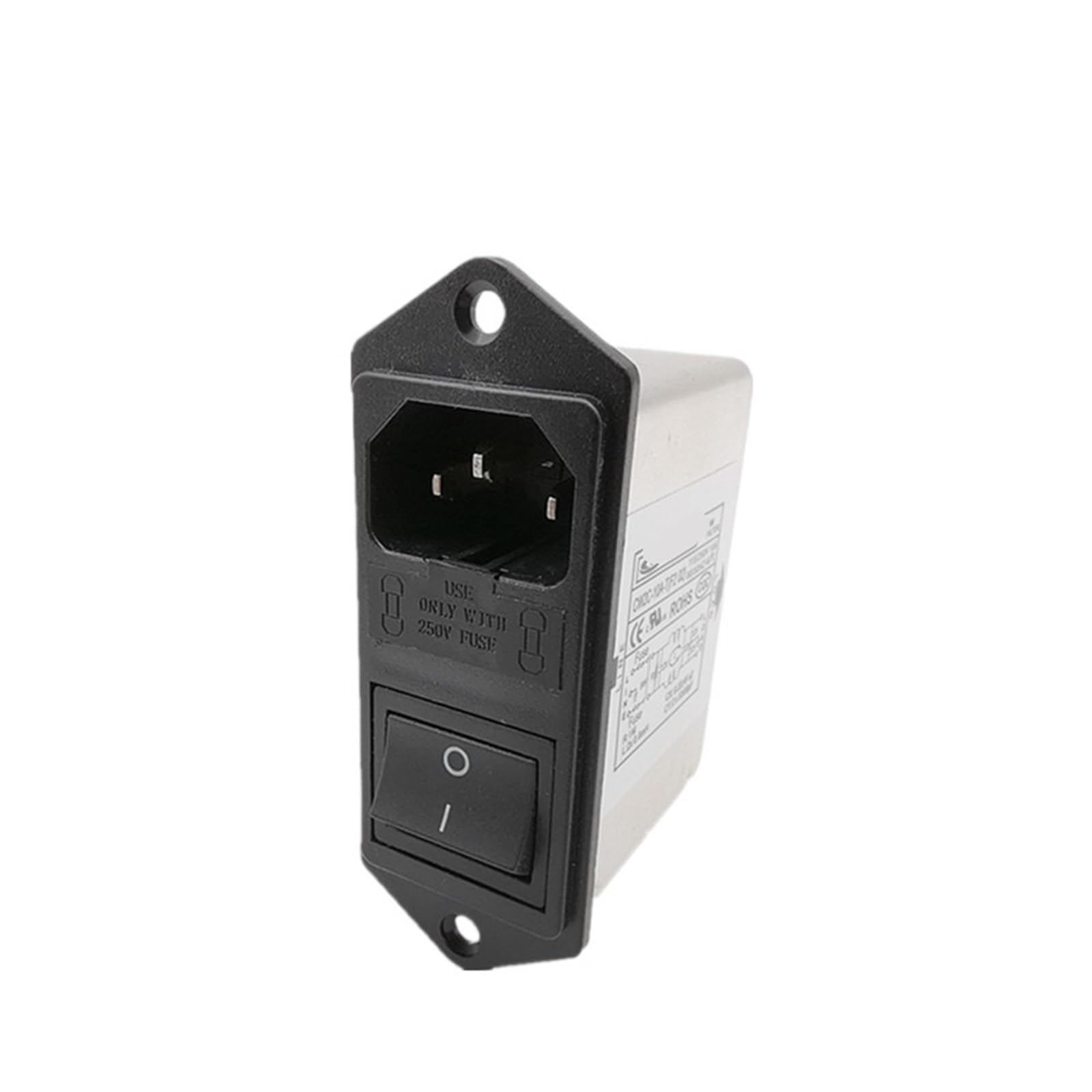 Power Filter CW1B-10A-T 10A 6A CW1B-06A-T(CW2C 6A -T -F2-02 Double Fuse)