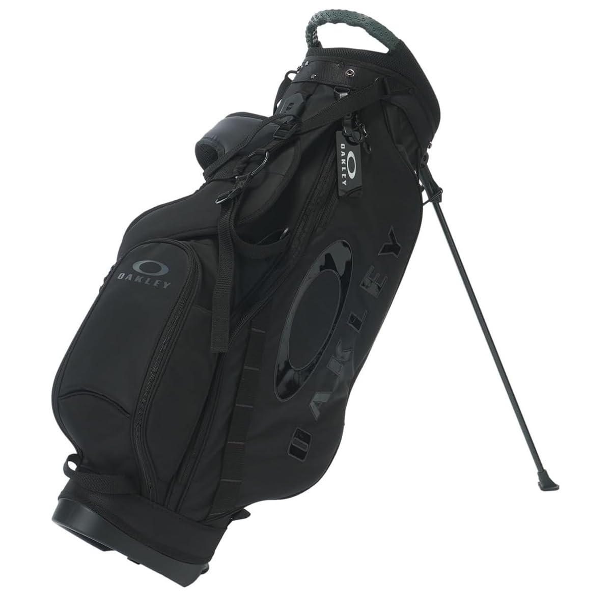 OAKLEY ブラック ゴルフバッグ スタンド式　練習場にて4回使用 Amazon.co.jp: [オークリー] ゴルフスタンドバッグ OAKLEY STAND 18.0