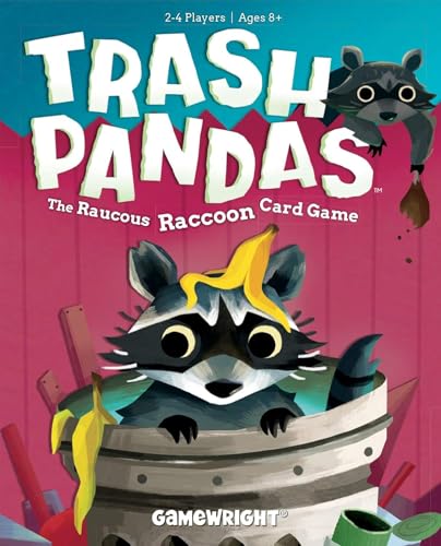 Image of Awestuffs Family Board Games for Adults and Kids - Ages 8 and up, 2 to 8 Players (Trash Pandaas)