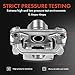 A-Premium Disc Brake Caliper Assembly with Bracket Compatible with Select Hummer Models - H3 2006-2010, H3T 2009-2010 - Rear Driver and Passenger Side, 2-PC Set
