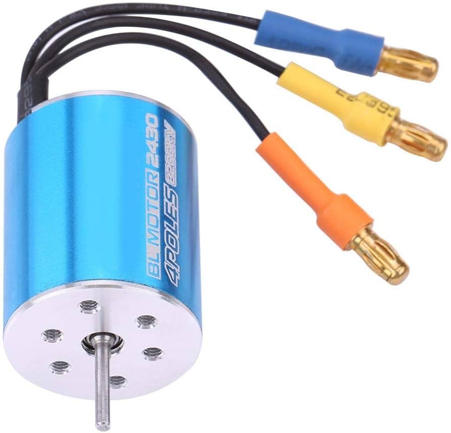 電動ホビーラジコン モーター搭載 Amazon | RCモーター 2430 8200KV4極センサーレスブラシレスモーター1