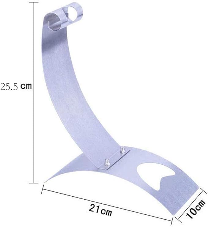 Soporte para Botellas de Vino Acero Inoxidable Diseño Curvo miniatura 2