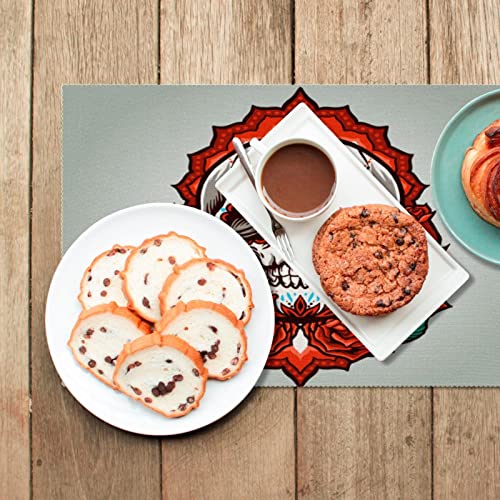 Sets de table illustration tête de mort haute résistance 45cm