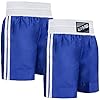 Farabi-Sports-Pro-Boxing-Shorts-for-Boxing-Training-Punching-Sparring-Fitness-Gym-Kickboxing-Equipment-Trunks Farabi Sports Boxing Shorts – Boxing Trunks for Training Punching, Sparring Fitness Gym Kickboxing Shorts Men & Women (Blue, X-Small)