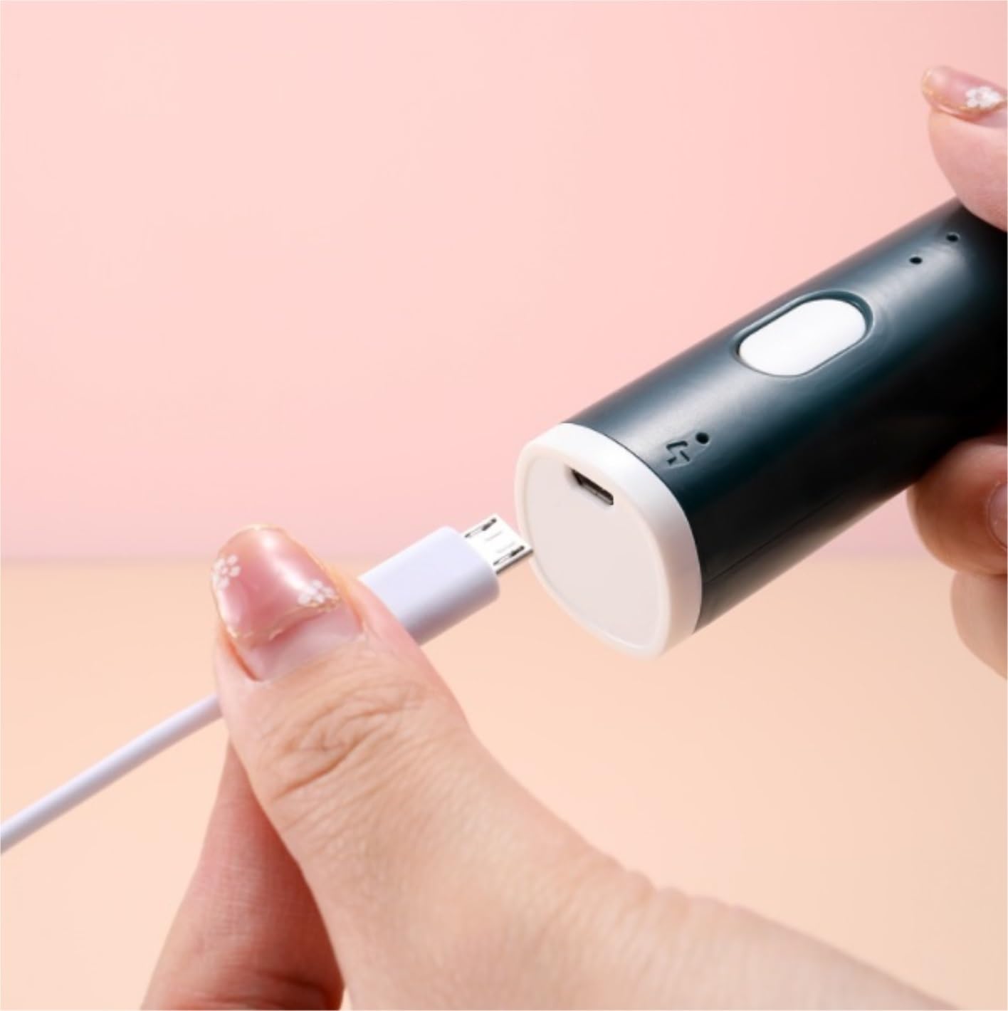 Espumador de Leche, Espumador De Leche De Acero Inoxidable, Fabricante De Espuma Eléctrico De Mano, Mini Licuadora Y Espumador con Batidor Bubbler Leche para Capuchino(Grün)
