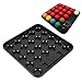 JUOPZKENN Pool Ball Tray, Billiard Ball Tray, Billiard Ball Storage Tray 22 Billiards Snooker Balls Table Storage Case Supplies, Billiard Ball Holder Tray Ball Table Storage Tray