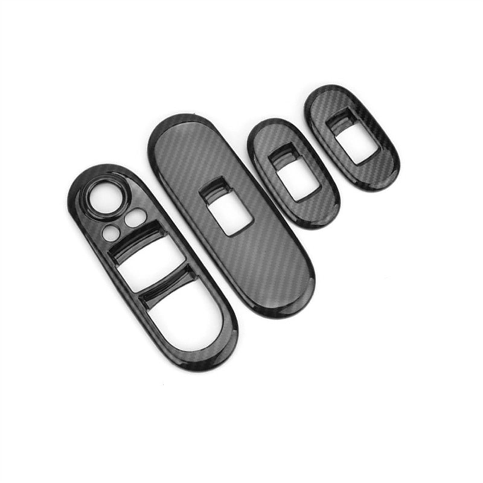 Interrupteur vitre Mini Cooper F55 F56 en vraie fibre de carbone noir