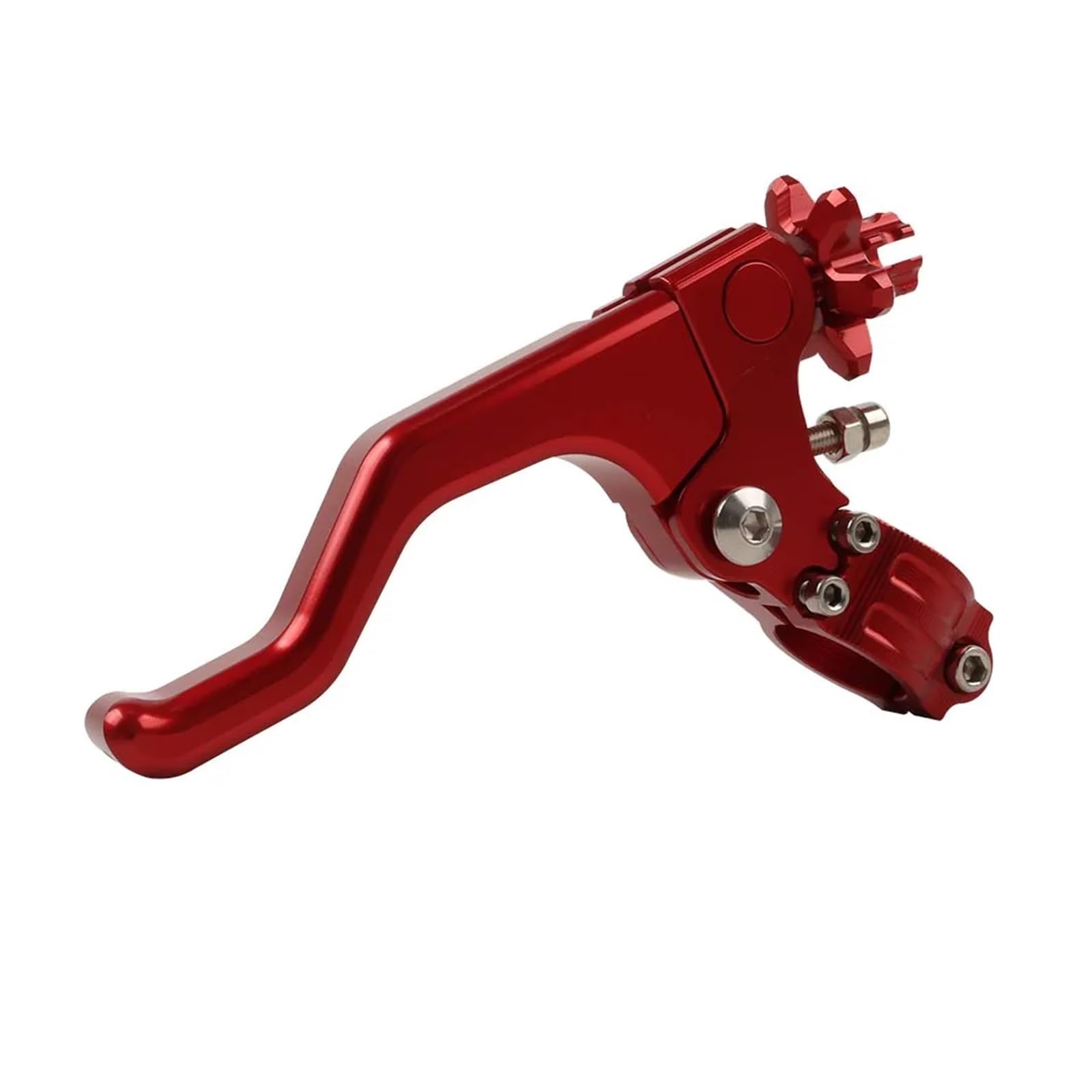 Ywqjiopm Red Motorcycle Brake Clutch Lever 22Mm 7/8" Handlebar Motorcycle Accessories Short Clutch Lever For Cbr Klx Yz Motorbike Handle Brake Clutch Lever
