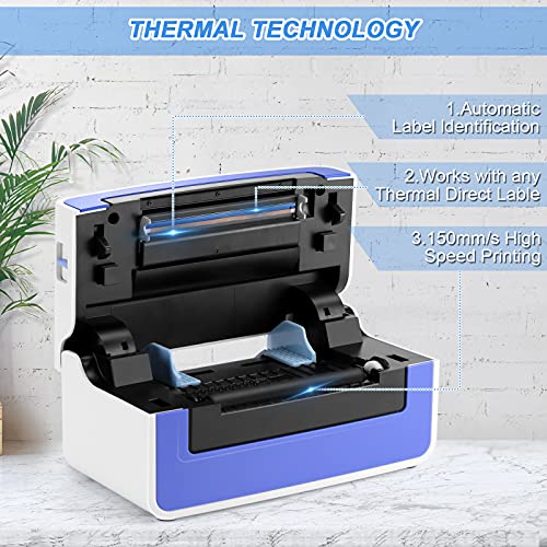 ZunDian Thermal Label Printer - Prime Clearance Items Shipping Label Printer for Packages Small Business, 4x6 Label Printer, Thermal Label Maker - Thumbnail 5