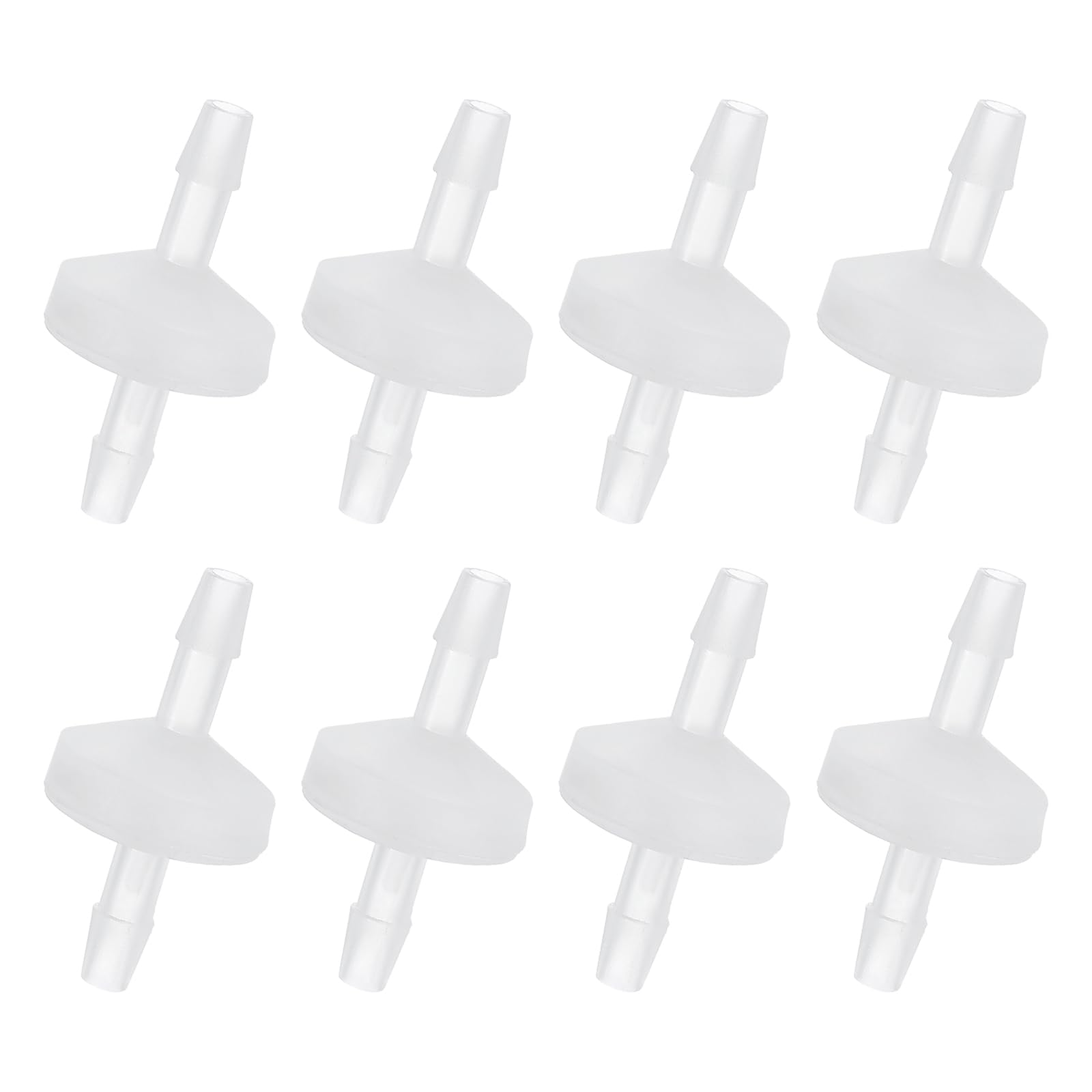 Clapet anti-retour eau air gaz 0,6 cm en plastique pour tuyau cannelé d'aquarium