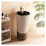 Construction en céramique : cet évier de salle de bain est fabriqué en céramique de haute qualité, assurant une durabilité durable et une résistance aux rayures pour un usage quotidien. Son design élégant complète différents styles de salle de bain, offrant à la fois fonctionnalité et esthétique. Facile à nettoyer et à entretenir, cet évier est parfait pour améliorer votre expérience de salle de bain tout en répondant à vos besoins pratiques.