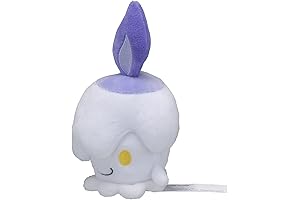 Center: Sitting Cuties: Litwick Plush # 607 - Generation 5