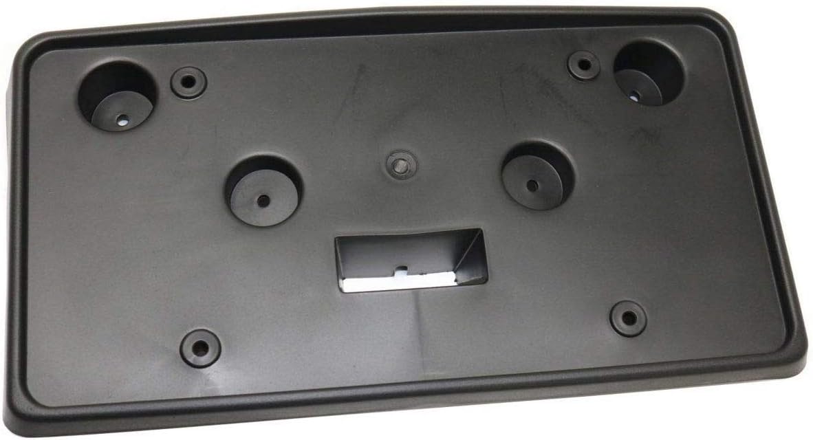 I-Match Auto Parts Front License Plate Frame Bracket Tag Holder PP Plastic for 07-10 Saturn Outlook, 07-17 GMC Acadia, 08-17 Buick Enclave, 09-18 Chevy Traverse 25826201 GM1068142