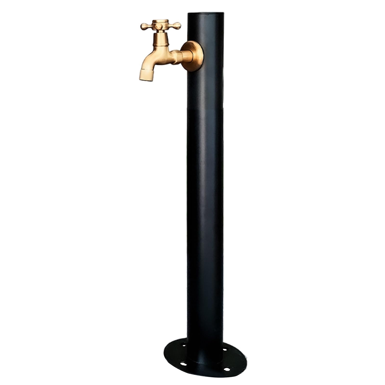 Colonne d'arrosage en Acier Inoxydable 304 - Robinet extérieur Robuste, idéal pour Les Jardins et Les terrasses, en résine résistante aux intempéries, Design élégant sur Pied.