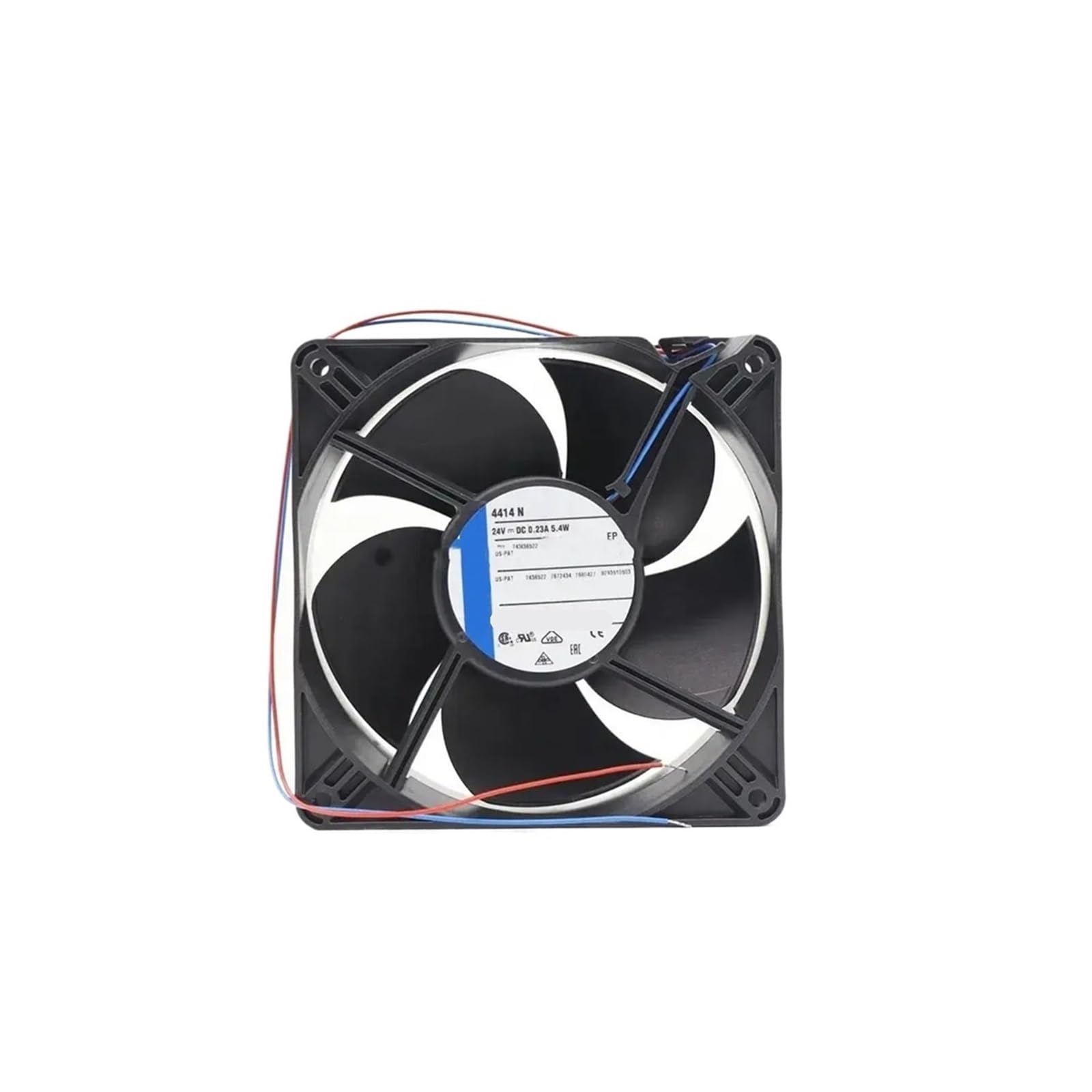 YLPWKMVZ 1PCS Axial Cooling 2wires Cabinet Cooling Fan 120 * 120 * 38MM 4414N DC24V 5.4W 0.23A