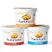 Organic Hummus (3 Pack)- Mixed Styles (Classic, Mediterranean, Village): No Preservatives.