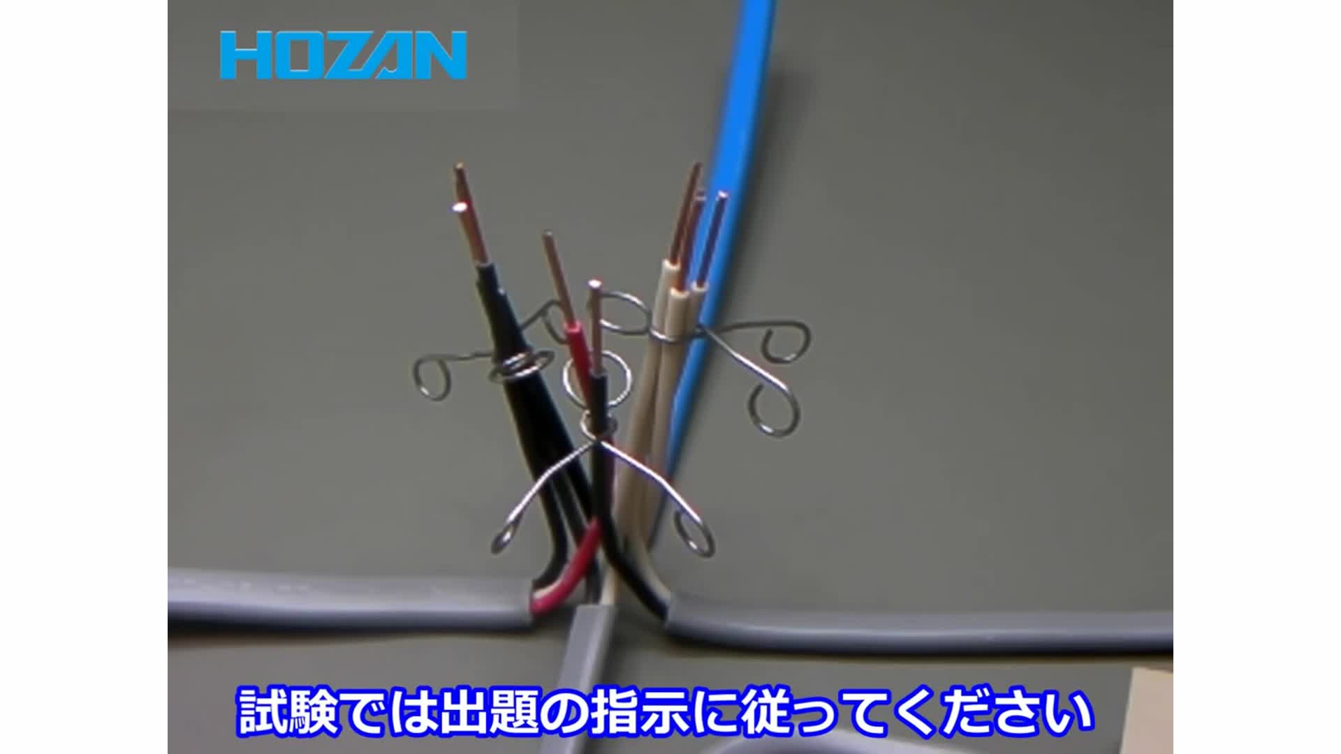 Amazon.co.jp: ホーザン(HOZAN) 合格クリップ 誤接続防止 電気工事士 