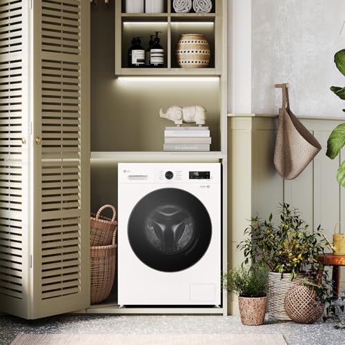 LG W4NX1095NWB Lave secheuse 95 kg Serie X1 classe AE machine a laver seche linge 1400 tours Wi Fi technologie 6 mouvements D - vue 9