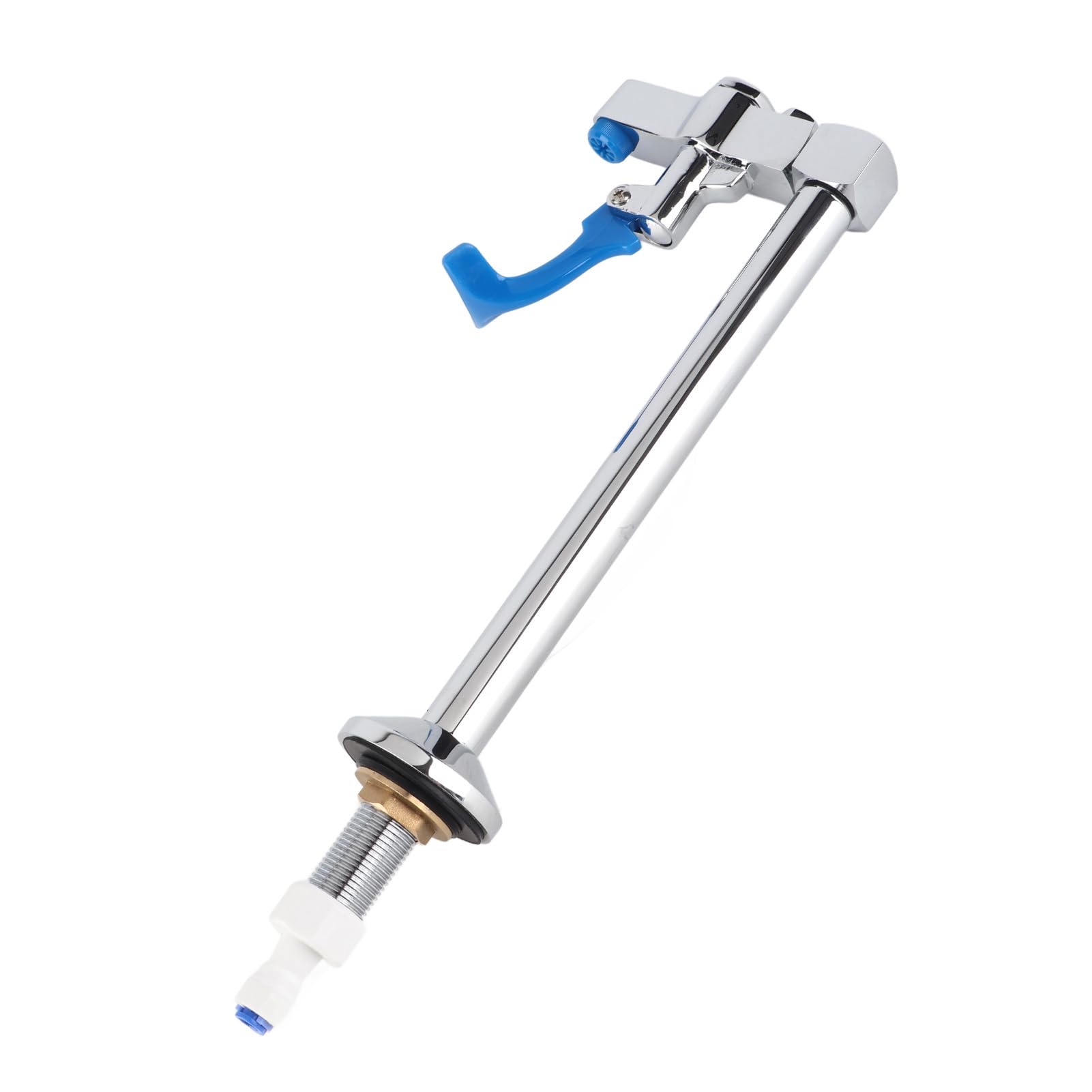 Push-Cup-Wasserhahn Mit Glasfüller - Edelstahl Für Bar & Restaurant, Arbeitsplatte 26cm